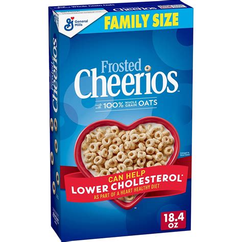 Buy Frosted Cheerios Breakfast Cereal with Oats, Gluten Free, 18.4 oz ...