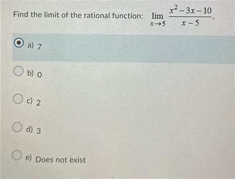 Image result for Rational Function Limits