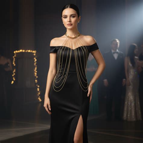 Gilded Cascade Body Chain – Reevatara