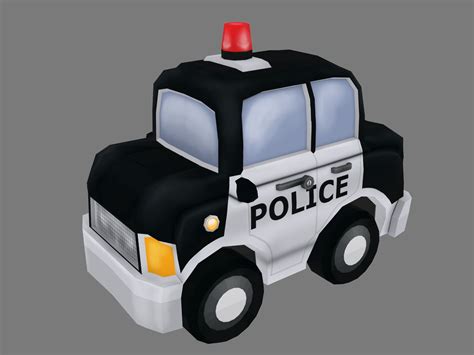 Police Cars 3D Models download - Free3D