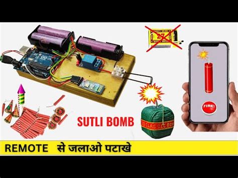 Arduino wireless Firecracker system – SKYNET ROBOTICS