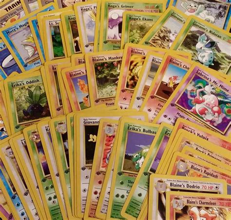 Image result for Mini Pokemon Cards First Edition