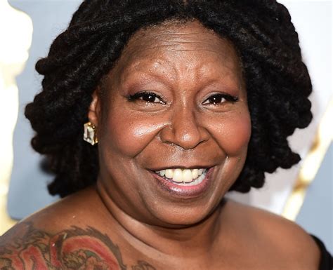 Young Whoopi Goldberg With Eyebrows