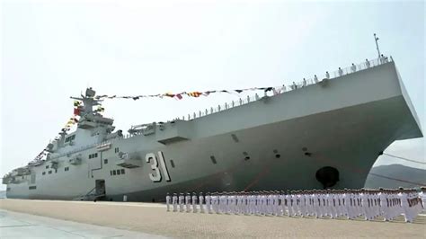 A Survey of Chinese Navy Ships（Amphibious Assault Ship） - 哔哩哔哩