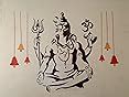 Buy StickMe 'Meditating Shiva Wall Sticker ' -SM391 (Multi Colour ...