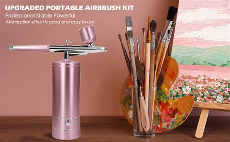 BELLA FACCIA Rechargeable Cordless Airbrush Kit Compressor - Handheld ...