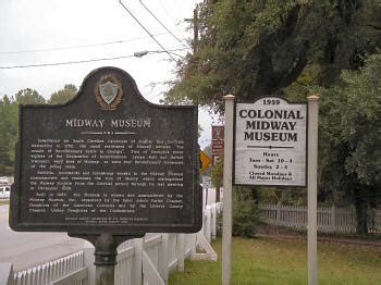 The Midway Museum, Midway, Georgia site photos