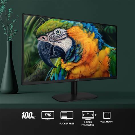 Buy Shop AOC 27B2H2 27” Frameless IPS Monitor, FHD 1920x1080, 100Hz ...