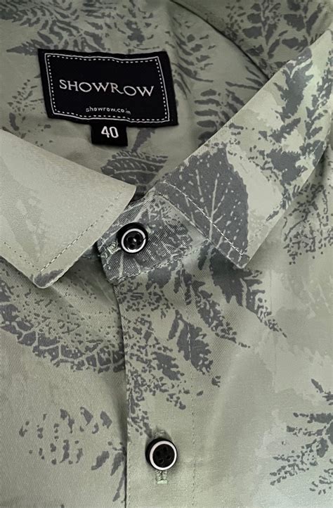 Pastel Mint Printed Half Sleeves Cotton Shirt – SHOWROW