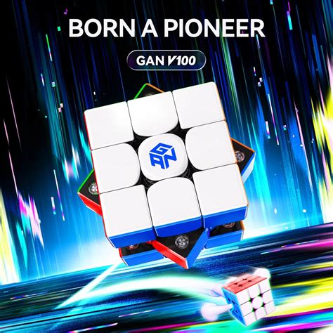 GAN V100 3x3 Magnetic MagLev UV - Cubelelo