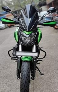 Sms traders Dominar 400 Touring Black Color Windshield Bike Headlight ...