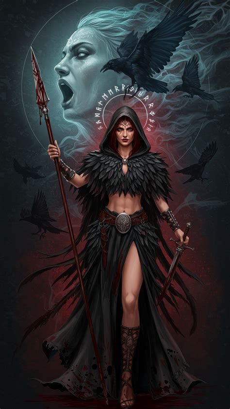 Best 12 The Morrigan: Celtic Goddess of War and Death – Artofit