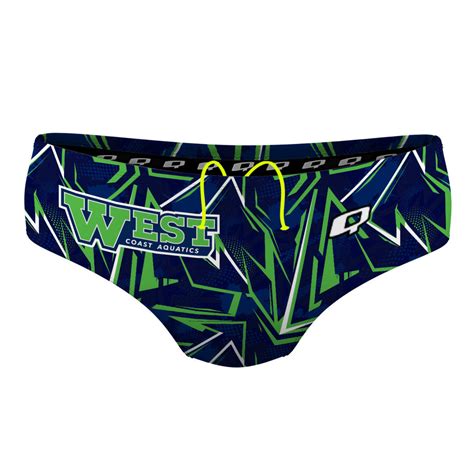 West Coast Aquatics - Classic Brief Swimsuit - Q Team Store