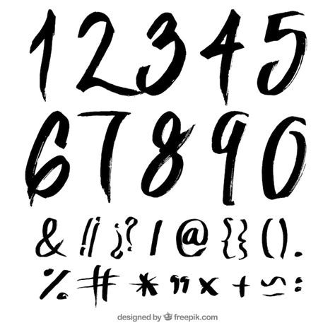 Graffiti zahlen Bilder - Kostenloser Download auf Freepik