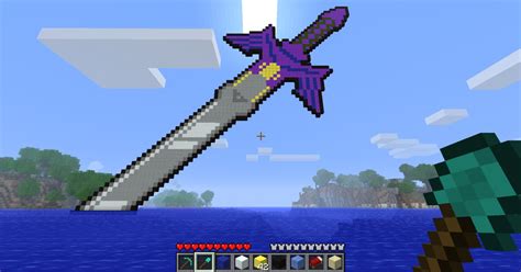 Image result for How to Get the Master Sword in Minecraft Using Command Blocks