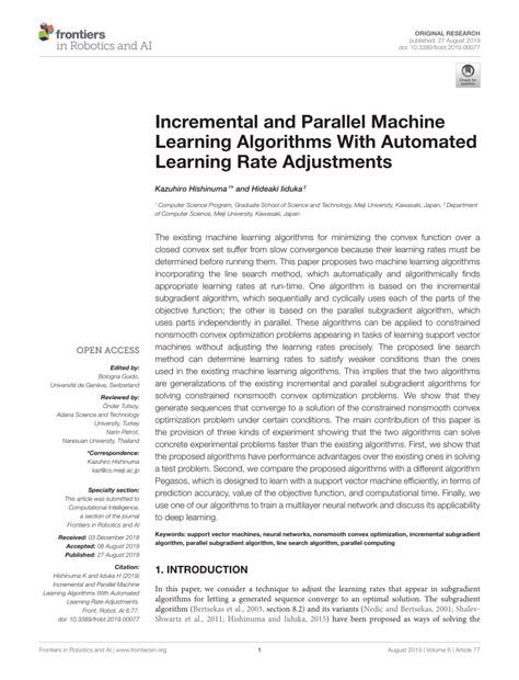 Image result for Parallel Machine Learning Algorithms