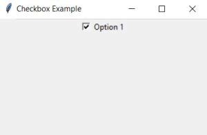 Image result for How to Implement Check Box in Python GUI