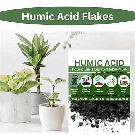 Humic Acid for Plants (Potassium Humate Flakes) 200gm - Harappakart ...