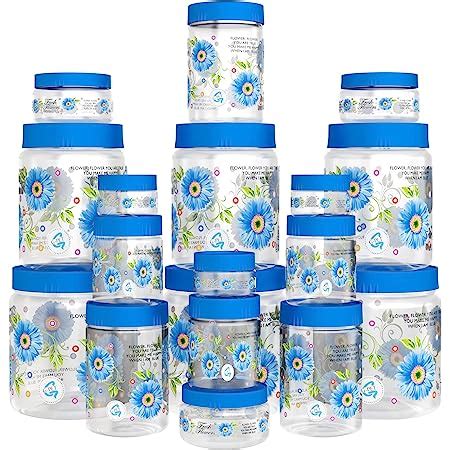 Buy Princeware Twister Combo Plastic Package Container Set, 20-Pieces ...