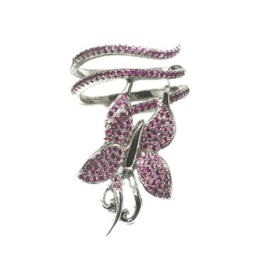 Buy quality BJP Lotus Symbol Ring In 925 Sterling Silver MGA - GRS2247 ...