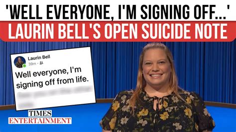 Jeopardy! Star Laurin Bell’s Shocking Farewell - Heart-Wrenching Social ...