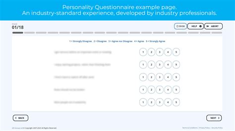 Image result for Personality Questionnaire Examples