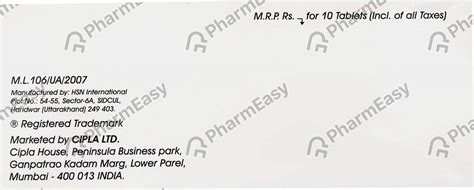 Cof Q Tablet: Uses, Side Effects, Price & Dosage | PharmEasy