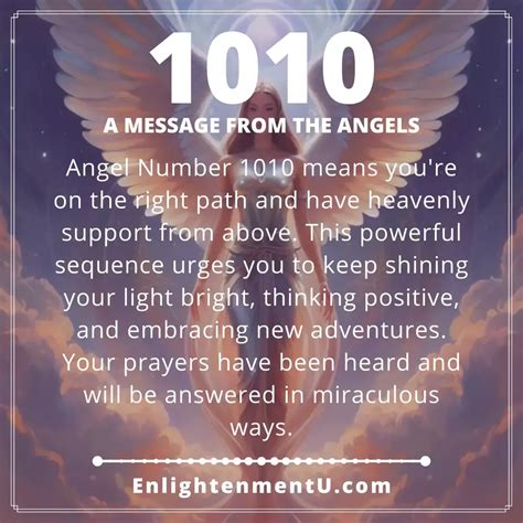 Seeing 1010 Angel Number - Meaning In Love, Life, Money & More | Number ...