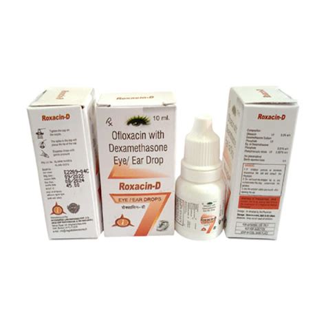ROXACIN-D Eye/Ear Drops Welcure Remedies