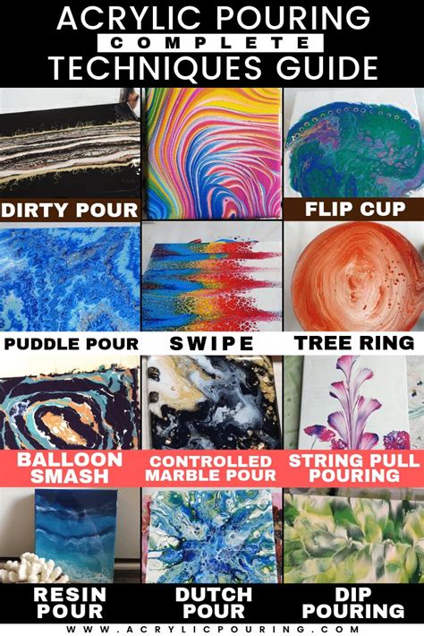 Image result for Acrylic Paint Pouring Tutorial