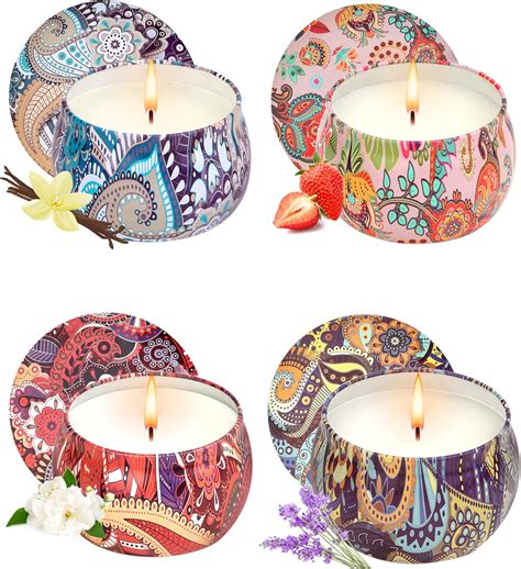 Buy Scented Candles Gift Set for Women, Primevolve Home Scented ...