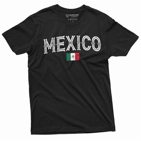 Mexico Flag T-Shirt Mexican Independence Day Mens Patriotic Tee Shirt ...