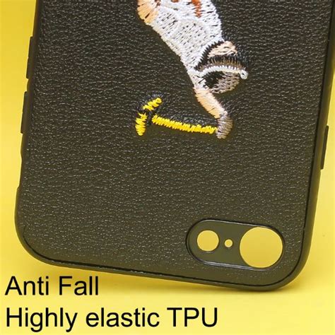 Black Leather Horse rider Ornamented for Apple iPhone 7 – The Hatke