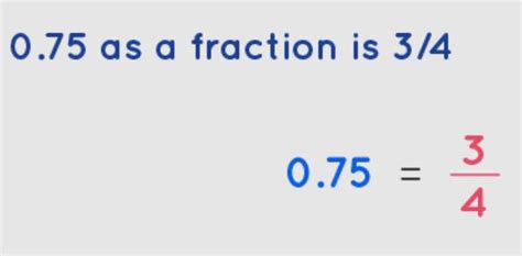 What is 0.75 as a Fraction? - Quick Read Magazine