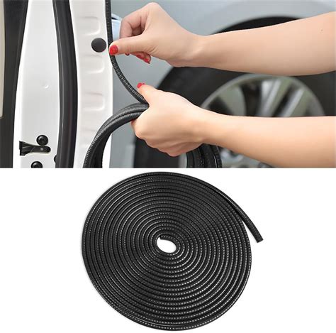 Car Door Edge Guards, 16Ft Rubber Seal Car Door Edge Trim, U Shape Door Edge Protector Guard ...