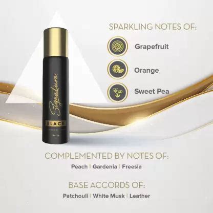 SIGNATURE Black : White Deodorant Spray - 70 ml (For Men & Women) - Ban ...
