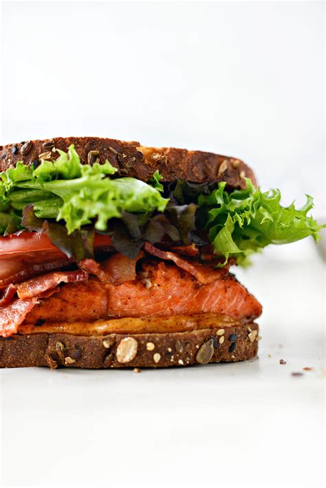 Smoky Chipotle Salmon BLT - Simply Scratch