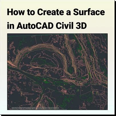 Create Surfaces AutoCAD 的图像结果