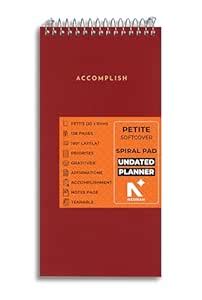 NEORAH—PETITE Daily To Do List Planner Pad | 128 Pages | 20.0 x 10.0 cm ...