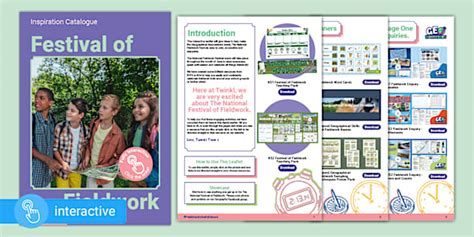 FREE! - Festival of Fieldwork Leaflet (teacher made)