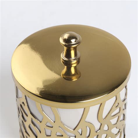 Buy Panama Vale Stainless Steel Cotton Canister from Home Centre at ...