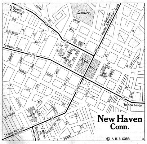 Connecticut City Maps at AmericanRoads.com