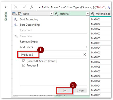 Image result for Filter Excel Power Query Filter Pane