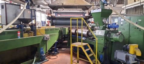 BANDERA PVC EXTRUSION LINE WEBER DS 10 22 PLANT LINE EXTRUSION BAUSANO ...