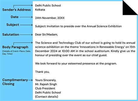 Invitations and Replies Class 12: Format, Samples and Writing Tips ...