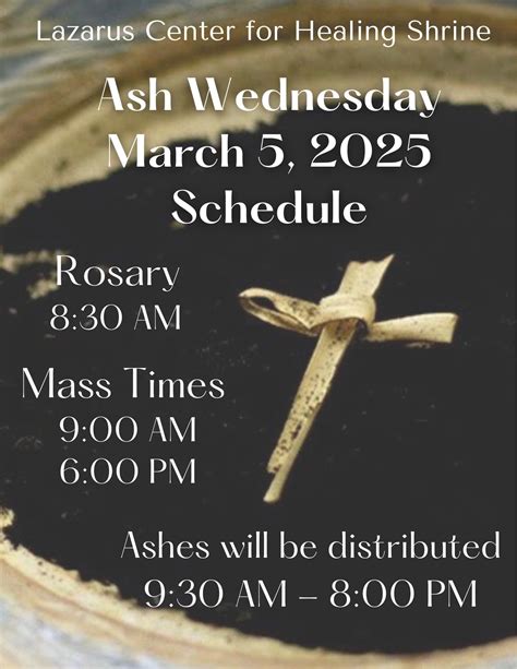 Mar 5 | Ash Wednesday Services | Wakefield, MA Patch
