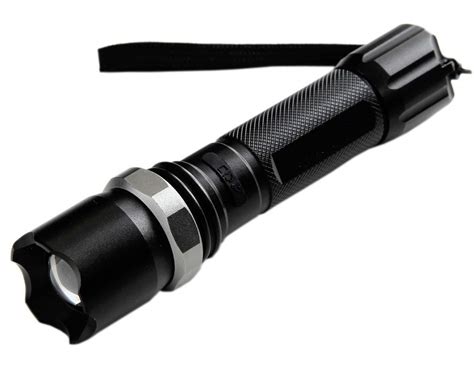 HANUMEX® SWAT Multifunction Rechargeable LED 50W Flashlight Torch with ...