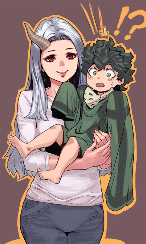 midoriya izuku and eri (boku no hero academia) drawn by archvermin ...