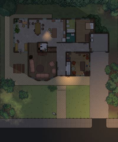 Suburbia House Map | Cthulhu Architect