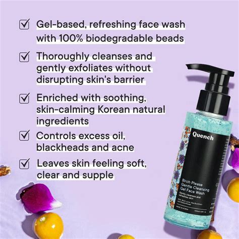 Gentle Cleansing Gel Face Wash… – Quench Botanics